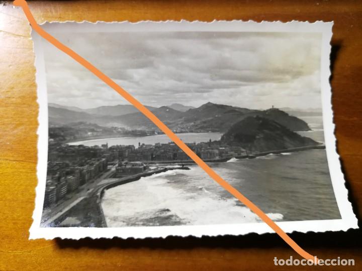 Antique Photography: antigua fotograf&iacute;a. Puerto de San sebastian. Foto a&ntilde;o 1947..