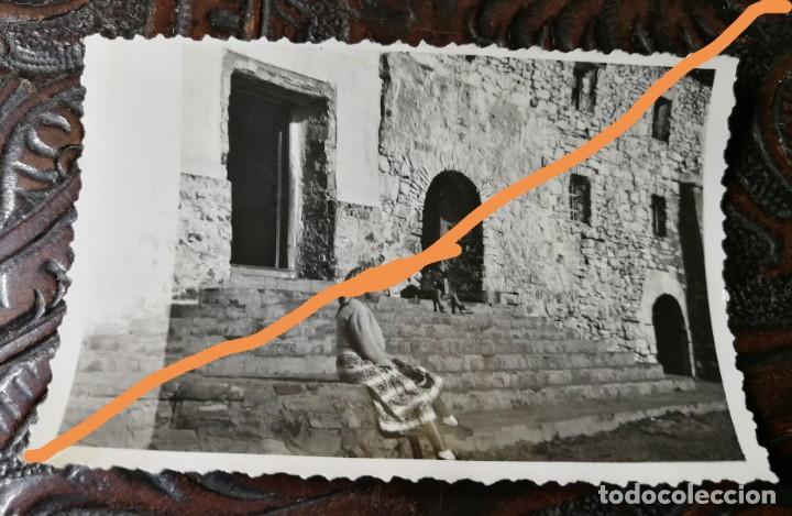 Fotografia antiga: antigua fotograf&iacute;a. Hospeder&iacute;a Moncayo. Arag&oacute;n. Foto A&ntilde;o 1949.