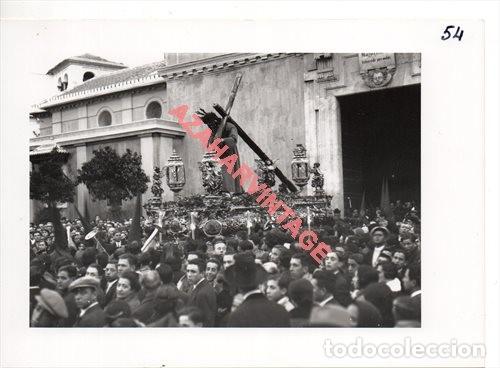 Fotografia antica: SEMANA SANTA SEVILLA, A&Ntilde;OS 20,ENTRADA GRAN PODER, 178X128MM, LEER