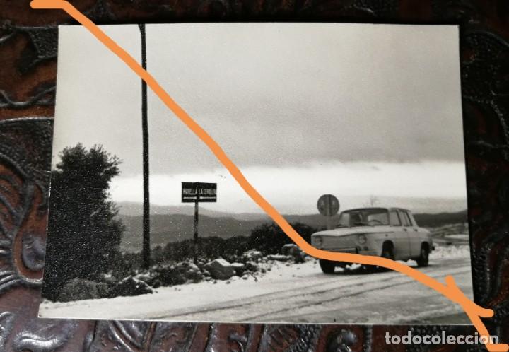 Fotografia antiga: Antigua fotograf&iacute;a. Camino de Morella. Castell&oacute;n. foto a&ntilde;o 1965.