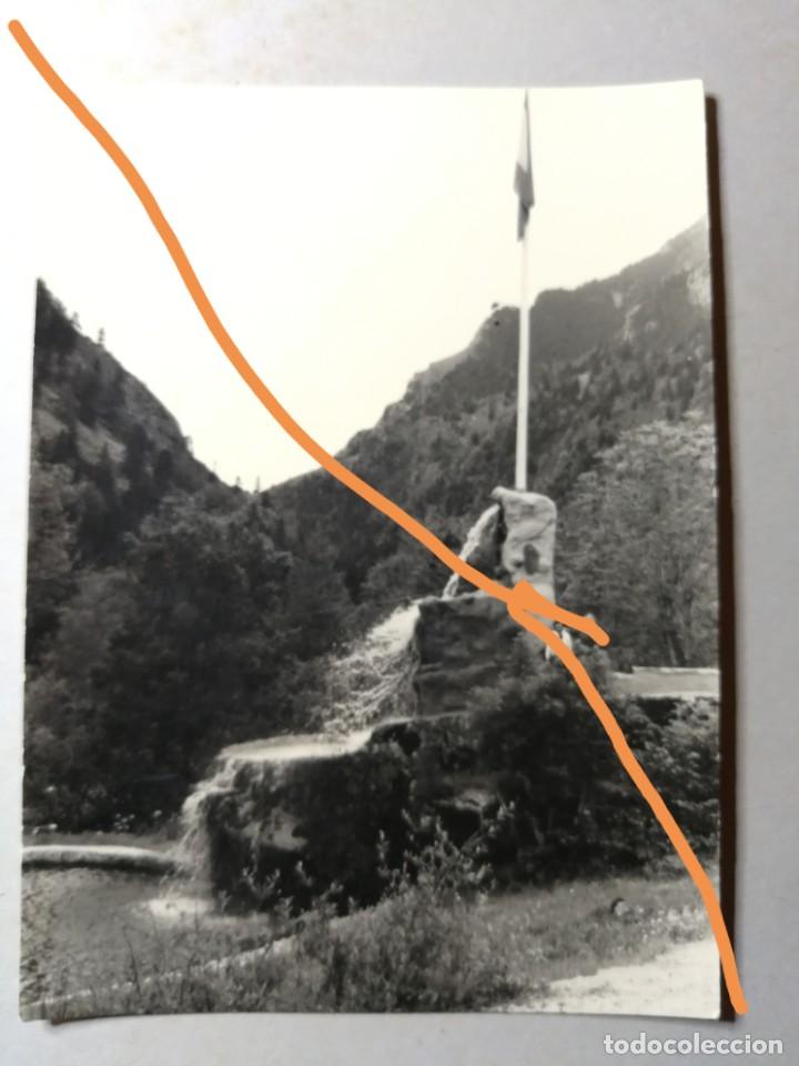 Fotografia antiga: Antigua fotograf&iacute;a. Balneario Caldes de Boh&iacute;. Lleida.foto a&ntilde;o 1958.