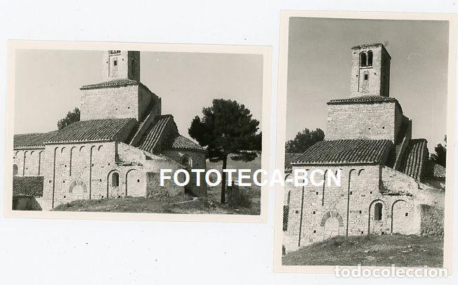 Photographie ancienne: LOTE 2 FOTOS ORIGINALES MONASTERIO SANT PON&Ccedil; CORBERA DE LLOBREGAT A&Ntilde;O 1958