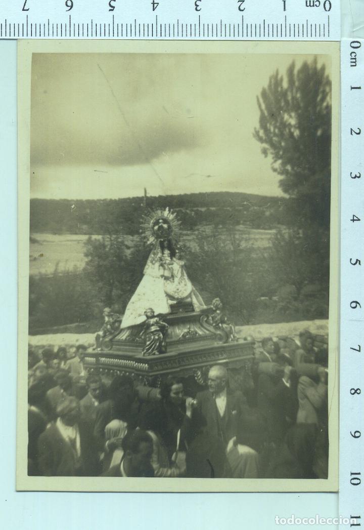 Alte Fotografie: FOTOGRAF&Iacute;A ROMERIA DE LA VIRGEN DE LA SALUD DE BARBATONA A&Ntilde;O 1951