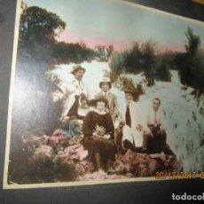Fotografía antigua: FOTOGRAFIA ANTIGUA ALCALDE LORENZO CARBONELL RAFAEL ALTAMIRA Y CELEBRIDADES DE ALICANTE. Lote 192650942