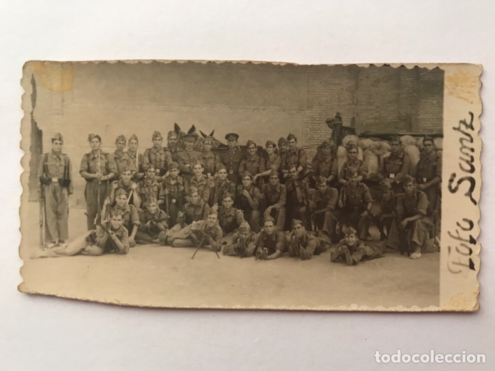 Antique Photography: SEVILLA Y LA REPUBLICA??.. Batallon de Fuerzas Populares (h.1935?)