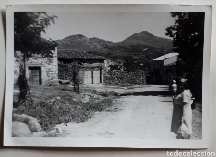 Alte Fotografie: CANDELARIO (Salamanca) Foto en el verano de 1973