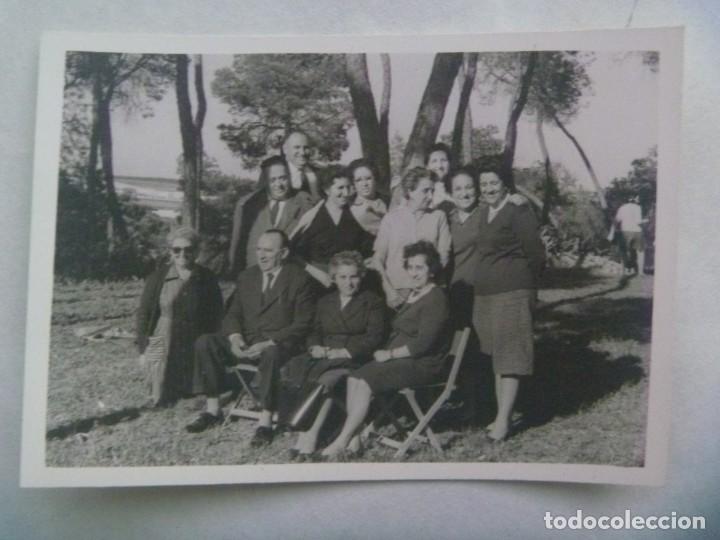 Fotografia antica: FOTO DE SE&Ntilde;ORES POSANDO EN UN PINAR