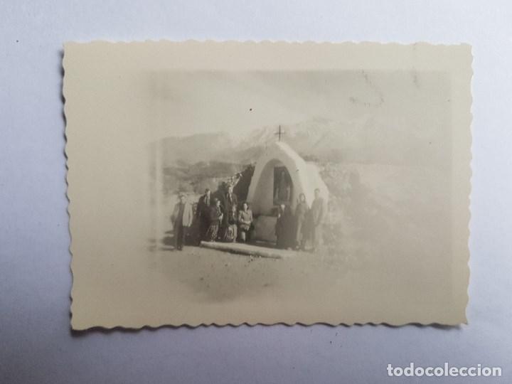 Alte Fotografie: VIRGEN, CAPILLA EN LOS ANDES, VIRGIN, CHAPEL, VIERGE CHAPELLE 1949
