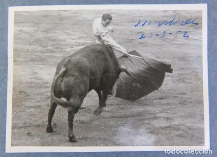 Antique Photography: Fotograf&iacute;a corrida de toros a&ntilde;os 50-6 cm x 8,5 cm