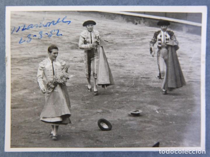 Antique Photography: Fotograf&iacute;a corrida de toros a&ntilde;os 50-6 cm x 8,5 cm