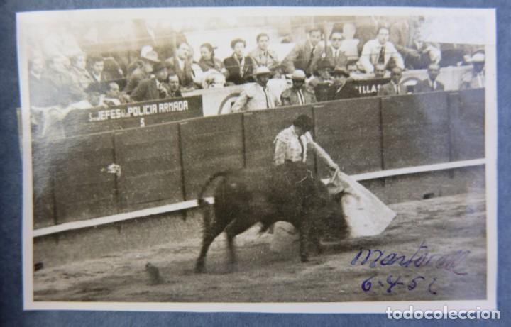 Antique Photography: Fotograf&iacute;a corrida de toros a&ntilde;os 50-6 cm x 8,5 cm