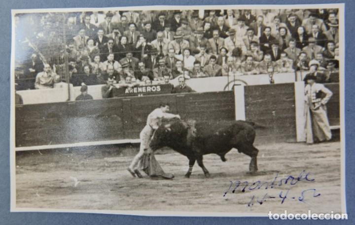 Antique Photography: Fotograf&iacute;a corrida de toros a&ntilde;os 50-5,5 cm x 9 cm