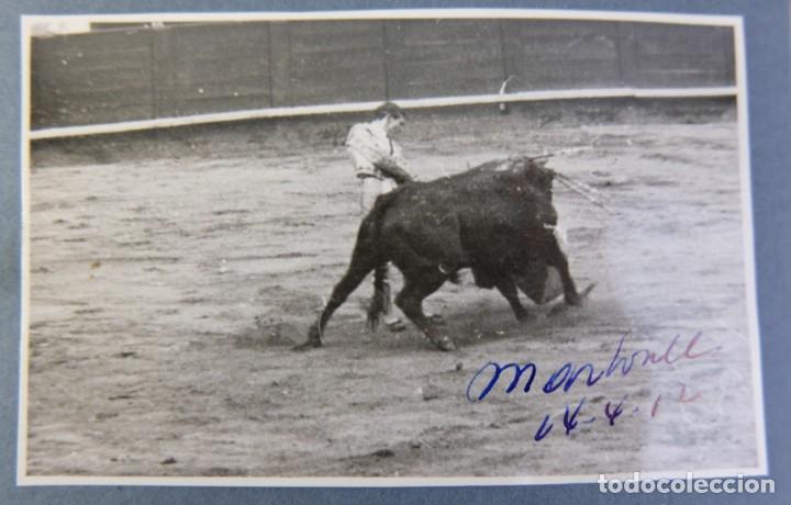 Antique Photography: Fotograf&iacute;a corrida de toros a&ntilde;os 50-5,5 cm x 9 cm