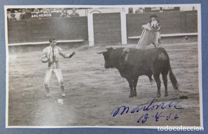 Antique Photography: Fotograf&iacute;a corrida de toros a&ntilde;os 50-5,5 cm x 9 cm