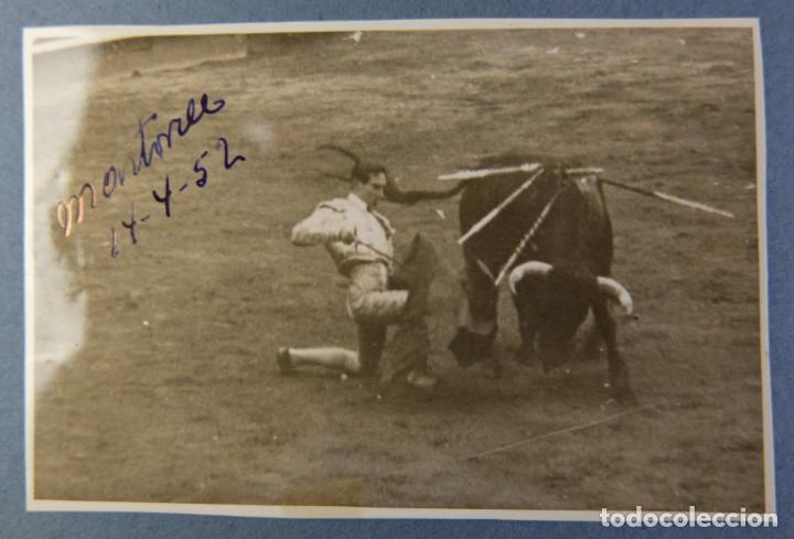 Antique Photography: Fotograf&iacute;a corrida de toros a&ntilde;os 50-5,5 cm x 9 cm