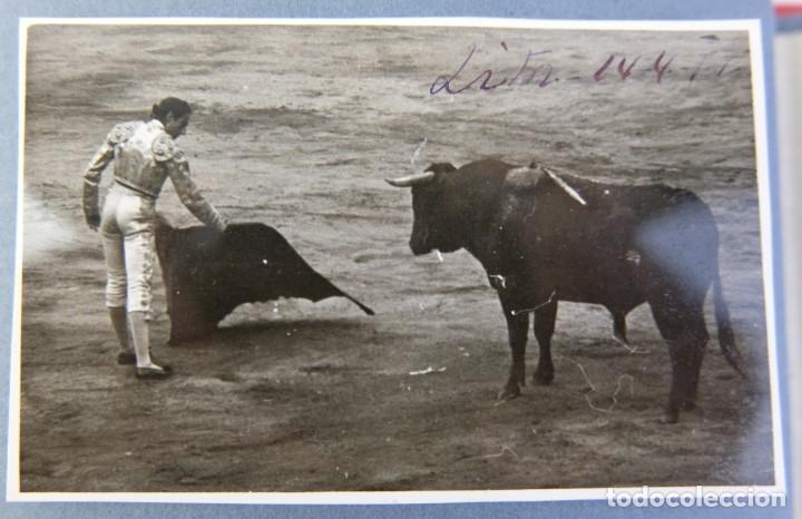 Antique Photography: Fotograf&iacute;a corrida de toros a&ntilde;os 50-5,5 cm x 9 cm