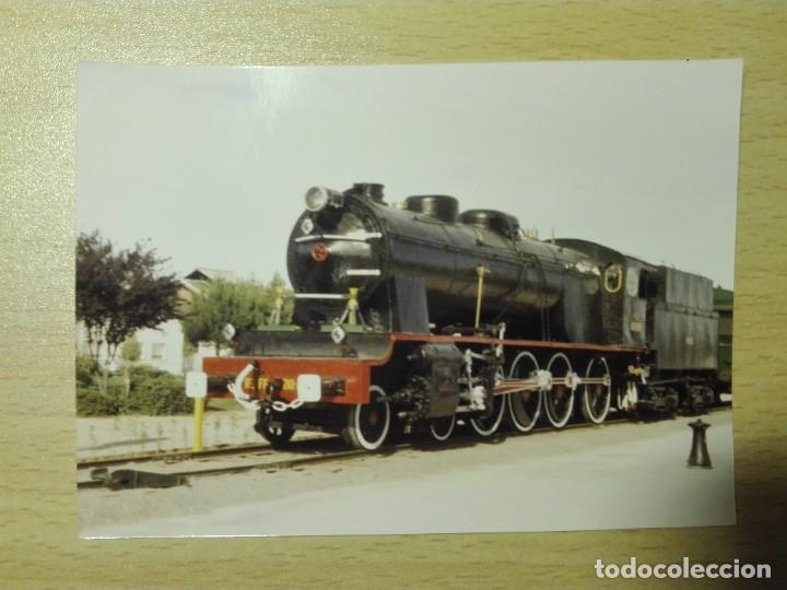 Fotograf&iacute;a antigua: 3013 - FOTO - LOCOMOTORA VAPOR RENFE 240 - PAPEL KODAK - TREN FERROCARRIL