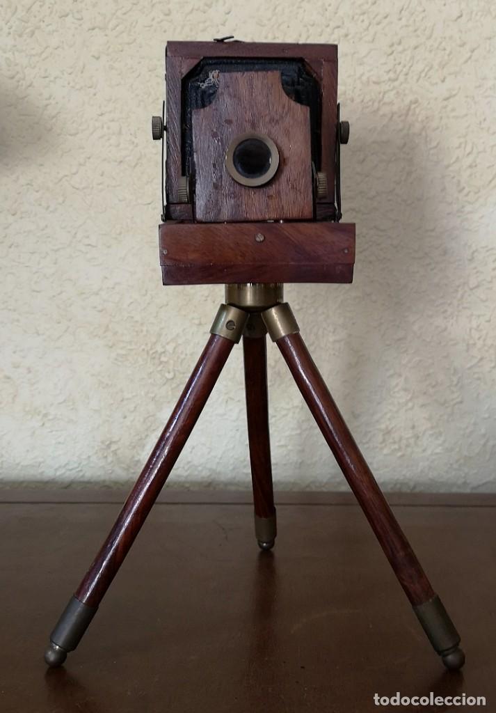 Fotograf&iacute;a antigua: Antigua caja de fotografia