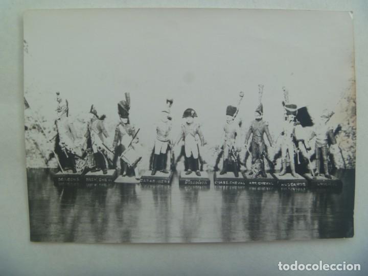 Fotograf&iacute;a antigua: FOTO DE ANTIGUAS FIGURAS DE PLOMO DE LA MARCA EKO, MILITARES NAPOLEONICOS