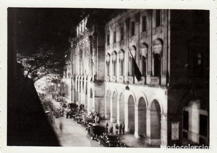 Alte Fotografie: Interesante fotograf&iacute;a Diputaci&oacute;n Foral Gipuzkoa Coches oficiales Guardias Civiles. Franco? 60s sb