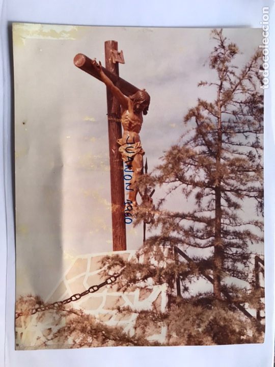 Fotograf&iacute;a antigua: LA LEGI&Oacute;N ESPA&Ntilde;OLA Militar, Fotograf&iacute;a Original Cristo de la Buena Muerte... (h.1960?)