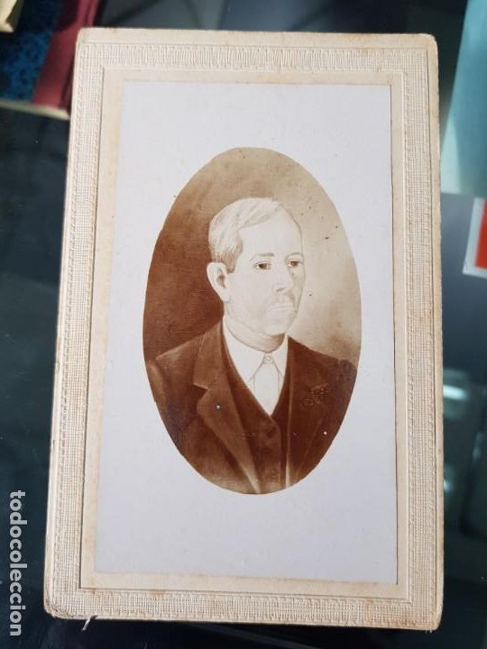 Fotograf&iacute;a antigua: ANTIGUA FOTOGRAFIA DE UN RETRATO TARJETA POSTAL RARA CURIOSA