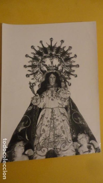 Fotograf&iacute;a antigua: ANTIGUA FOTOGRAFIA.VIRGEN PURISIMA CONCEPCION PUENTE GENIL CORDOBA.