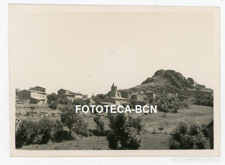 Fotografia antica: FOTO ORIGINAL VIU DE LLEVATA VISTA DE LA POBLACION ALTA RIBAGOR&Ccedil;A A&Ntilde;OS 40/50