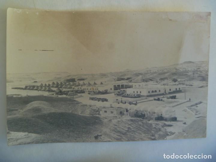 Fotograf&iacute;a antigua: LA LEGION : FOTO DEL CAMPAMENTO DEL AARGUB , EN EL SAHARA
