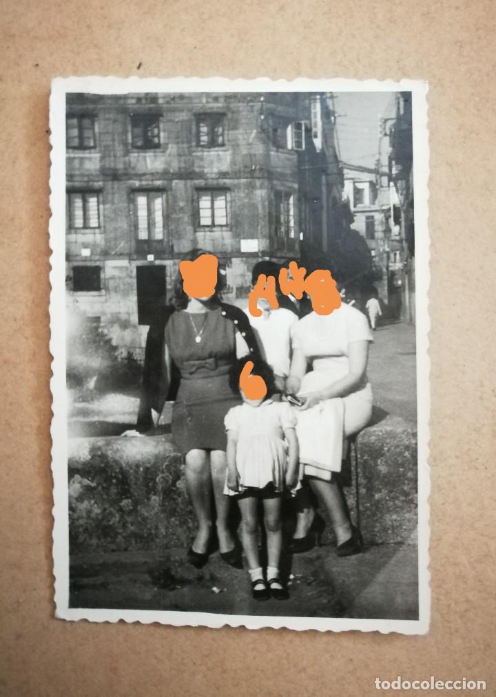 Photographie ancienne: Fotograf&iacute;a antigua. Santiago de Compostela. Foto a&ntilde;os 40.