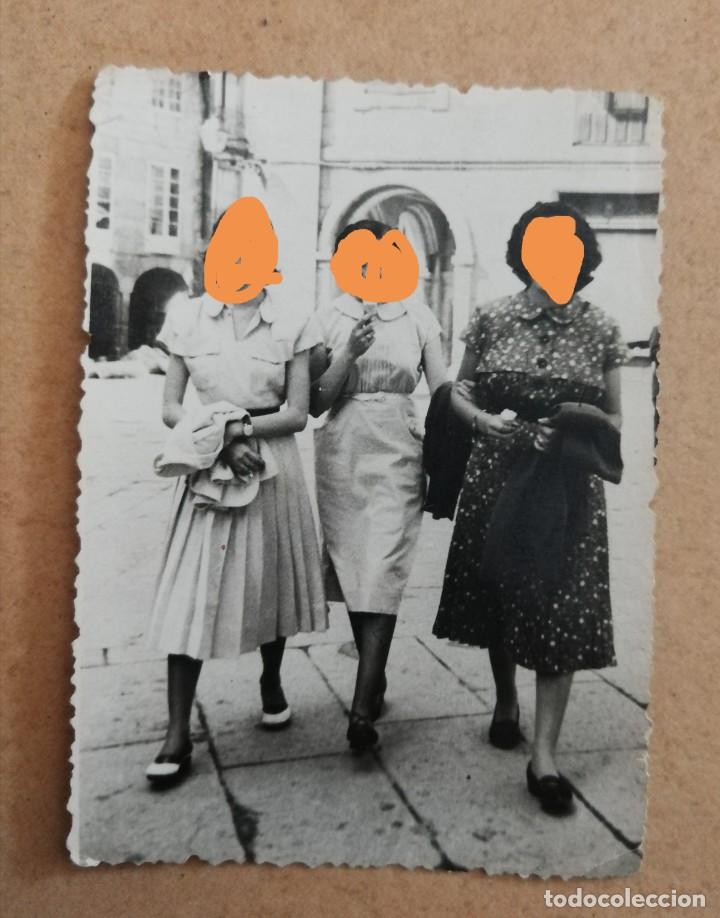 Photographie ancienne: Fotograf&iacute;a antigua. Santiago de Compostela. Foto a&ntilde;os 50.