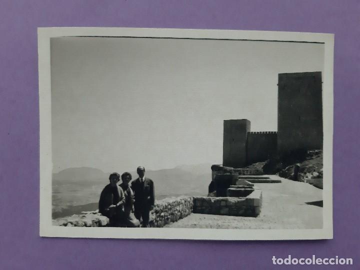 Photographie ancienne: ANTIGUA FOTOGRAFIA PARADOR NACIONAL DEL CASTILLO DE SANTA CATALINA JAEN