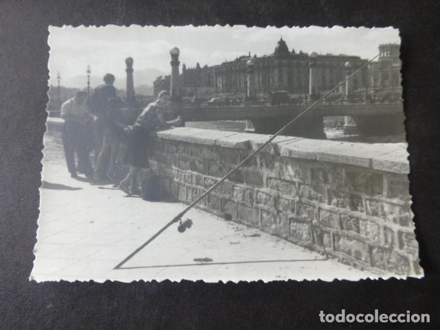 Fotografia antiga: SAN SEBASTIAN ANTIGUA FOTOGRAFIA 7 X 10 CMTS