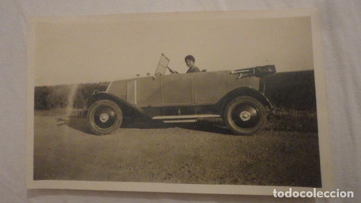 Fotograf&iacute;a antigua: ANTIGUA FOTOGRAFIA.CHICA EN COCHE ESTILO ART DECO SIN IDENTIFICAR A&Ntilde;OS 30
