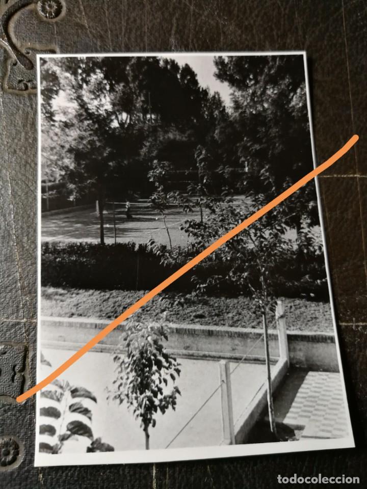 Fotograf&iacute;a antigua: Fotograf&iacute;a antigua de Madrid.instalaciones deportivas canal Isabel II. FOTO A&Ntilde;OS 40