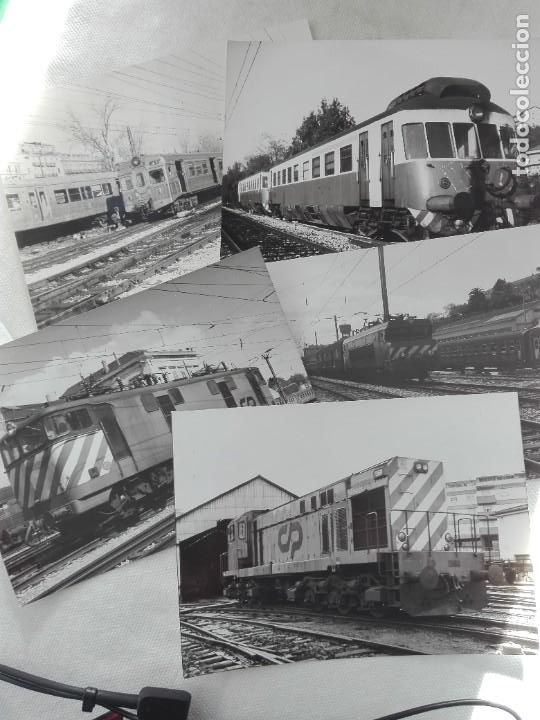 Fotograf&iacute;a antigua: 4 FOTOGRAFIAS ORIGINALES 18 X 13 - FERROCARRIL PORTUGAL - RELA&Ccedil;OES PUBLICAS CP-