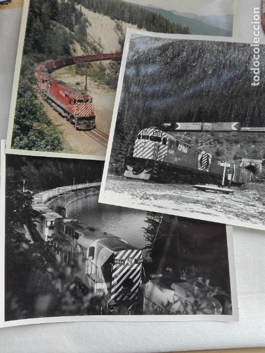 Fotograf&iacute;a antigua: 3 FOTOGRAFIAS ORIGINALES 25,5 X 20,5 - CANADIAN PACIFIC - FERROCARRIL CANADA
