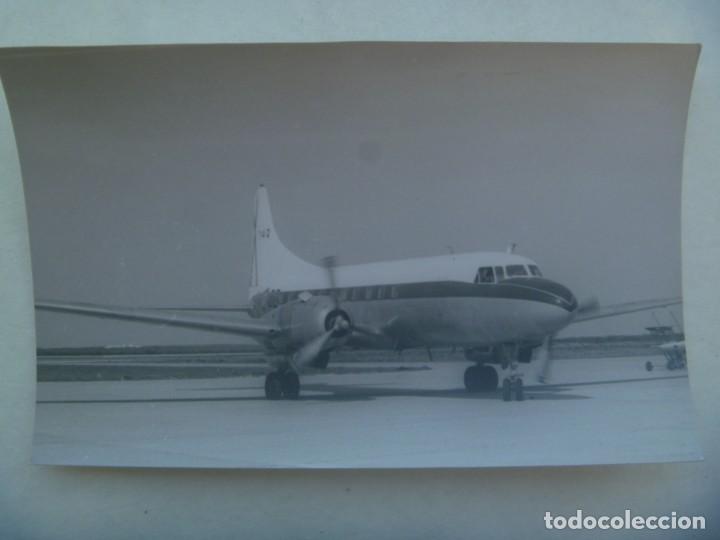 Antique Photography: AVIACION : FOTO DE AVION NACIONAL EN AERODROMO O AEROPUERTO