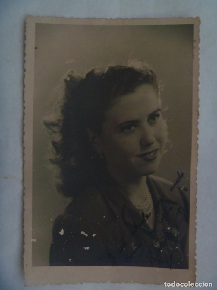 Alte Fotografie: PRECIOSA FOTO DE ESTUDIO DE SE&Ntilde;ORITA, 1960. DE ESTUDIOS ARTE, CARTAGENA