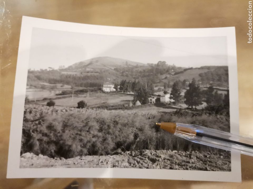 Fotografia antica: Fotograf&iacute;a a&ntilde;os 60. Aldea de Carda, Villaviciosa, Asturias