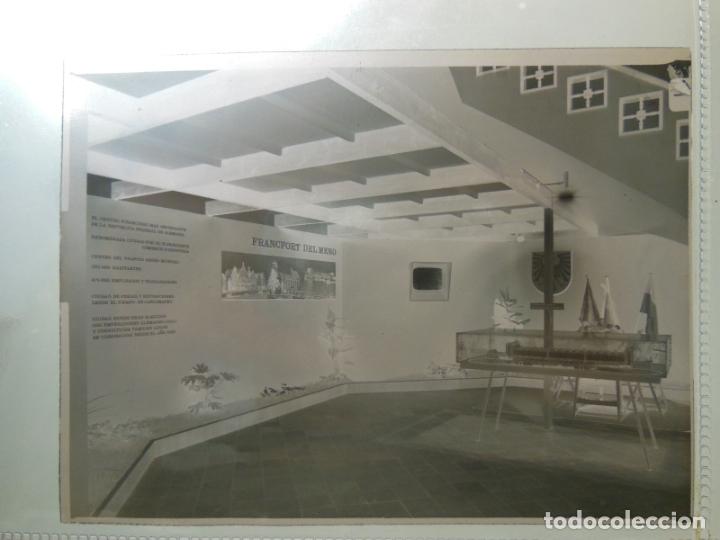 Alte Fotografie: Antiguos Negativos Fotos : TAND MERCADO FRANCFURT. Valencia1 Cliche FINEZAS. 1965.