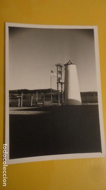 Fotograf&iacute;a antigua: ANTIGUA FOTOGRAFIA.BANDERA AMERICANA. BASE DE MORON? ROTA? A&Ntilde;OS 60.
