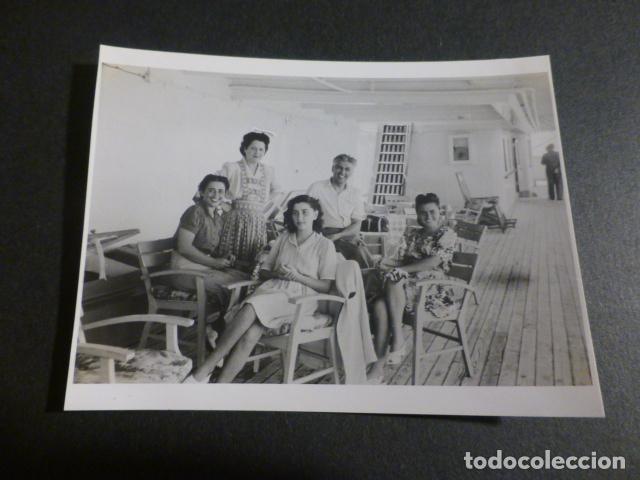 Antique Photography: TANGER MARRUECOS BARCO ANTIGUA FOTOGRAFIA 7 X 9 CMTS