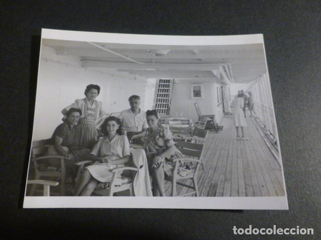 Fotografia antiga: TANGER MARRUECOS BARCO ANTIGUA FOTOGRAFIA 7 X 9 CMTS