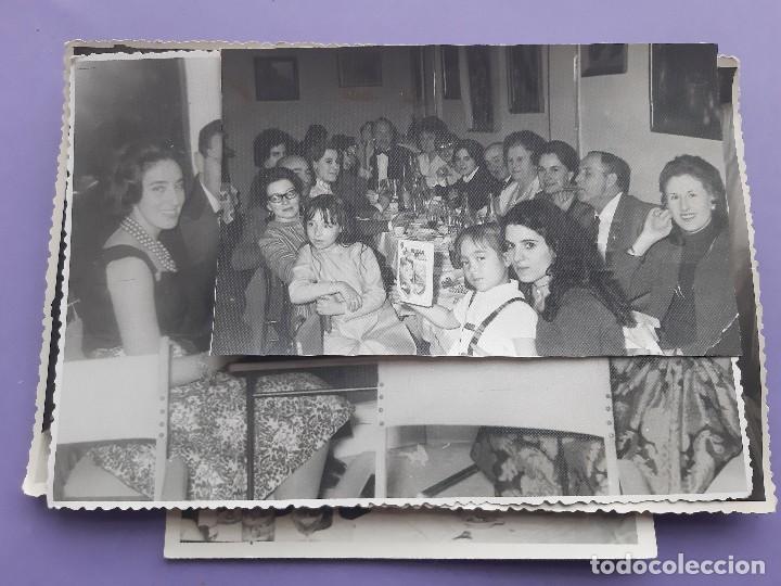 Alte Fotografie: LOTE 5 FOTOGRAFIAS FIESTAS FAMILIARES
