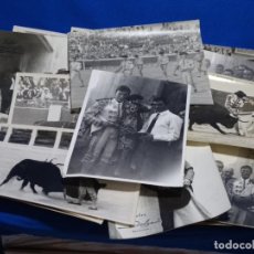 Fotografía antigua: 19 FOTOGRAFÍAS DE TOREROS ANTONIO POVEDA ETC.REPORTEROS CARRIÓN,VEGA,DELGADO,VILLAR,EDÉN,SOLSA.... Lote 233033985