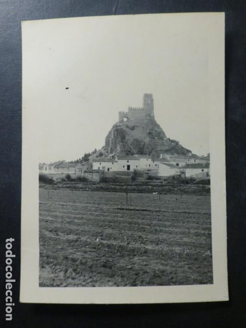 Antique Photography: ALMANSA ALBACERE CASTILLO ANTIGUA FOTOGRAFIA 7 X 10 CTMS