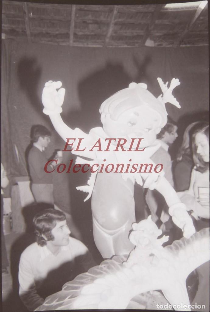 Fotograf&iacute;a antigua: VALENCIA - FALLAS - ANTIGUO CLICHE NEGATIVO DE 35 mm EN CELULOIDE