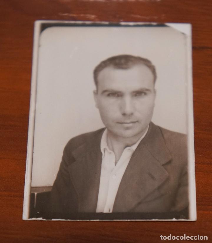 Fotograf&iacute;a antigua: FOTOGRAFIA SE&Ntilde;OR TAMA&Ntilde;O CARNET