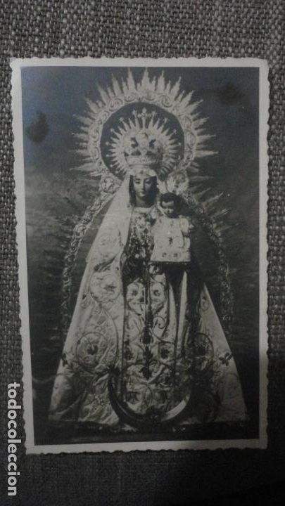 Fotograf&iacute;a antigua: ANTIGUA FOTOGRAFIA DEL VIRGEN DEL VALLE. LOS GITANOS. FOTO FIALLO SEVILLA 1952